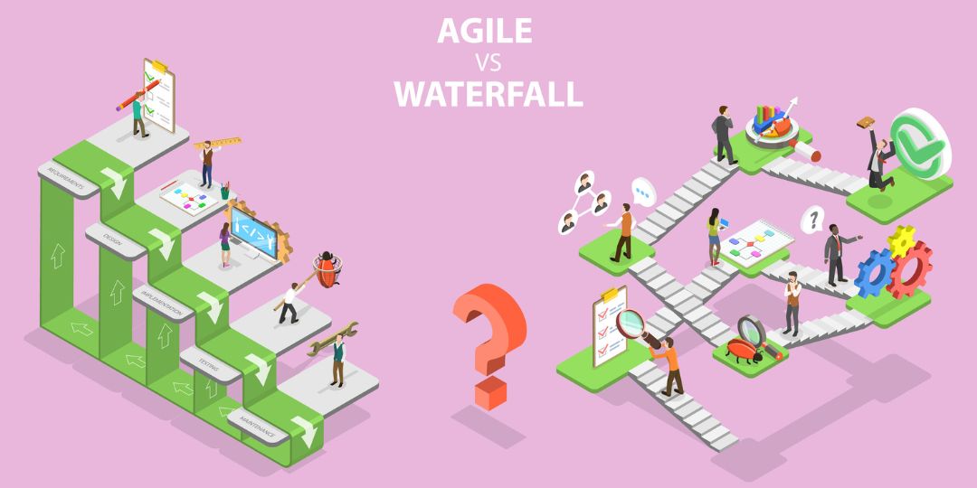 Project Management Methdology Agile vs Waterfall